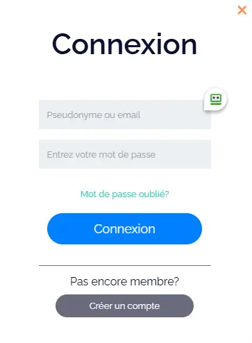 Connexion des membres du Casino.io