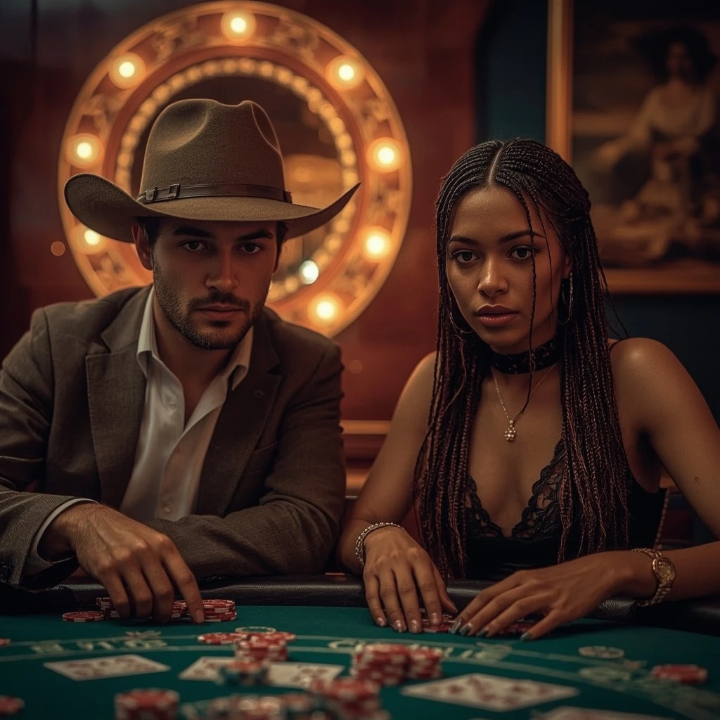 photo de deux joueurs de poker Casino.io