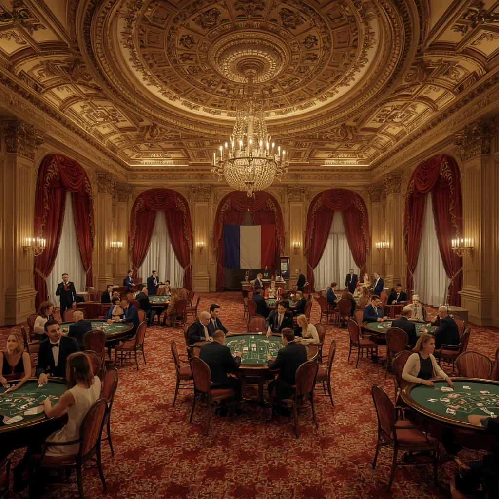 Le casino et le drapeau français CASINO.IO
